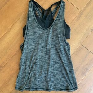 Lululemon tank with built in bra